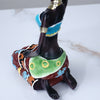 African Figurines Candle Holder