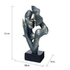 Kissing Couple Abstract Sculpture