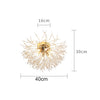 Fireworks Dandelion Chandelier