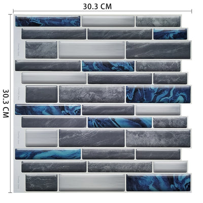 Self Adhesive Vinyl Mosaic Peel And Stick Tile Stickers