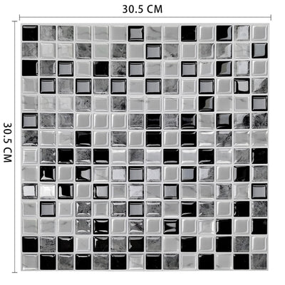 Self Adhesive Vinyl Mosaic Peel And Stick Tile Stickers