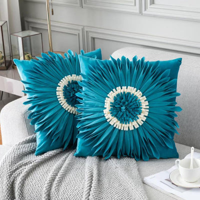 Flower Pillow Cover