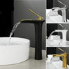 Hot &amp; Cold Mixer Antique Waterfall Faucet