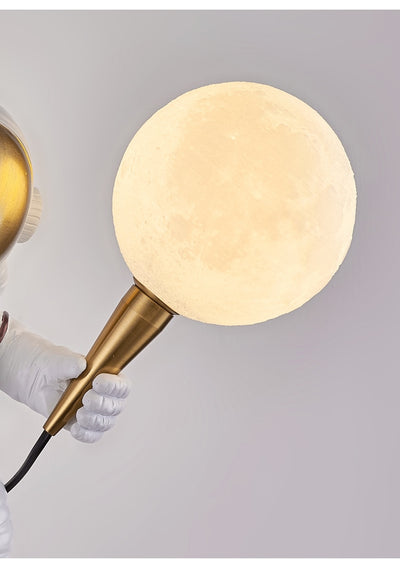 Astronaut Moon Wall Lamp