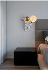 Astronaut Moon Wall Lamp