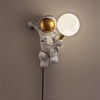 Astronaut Moon Wall Lamp