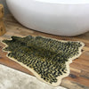 Leopard  Printed Furry Area Rug