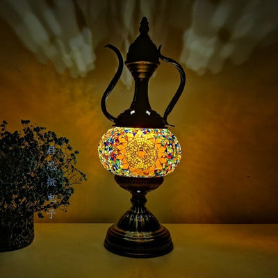 Mediterranean Glass Light