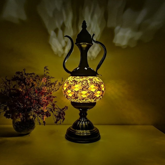Mediterranean Glass Light