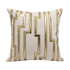 Velvet Geometry Home Throw Cushion Cover