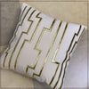 Velvet Geometry Home Throw Cushion Cover