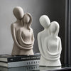 Modern Art Couple Figurines