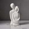 Modern Art Couple Figurines