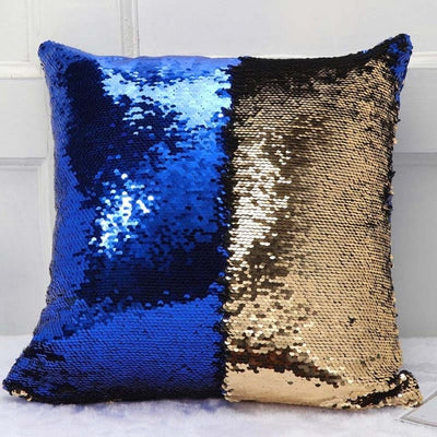 Reversible Glitter Pillow Cover