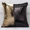 Reversible Glitter Pillow Cover